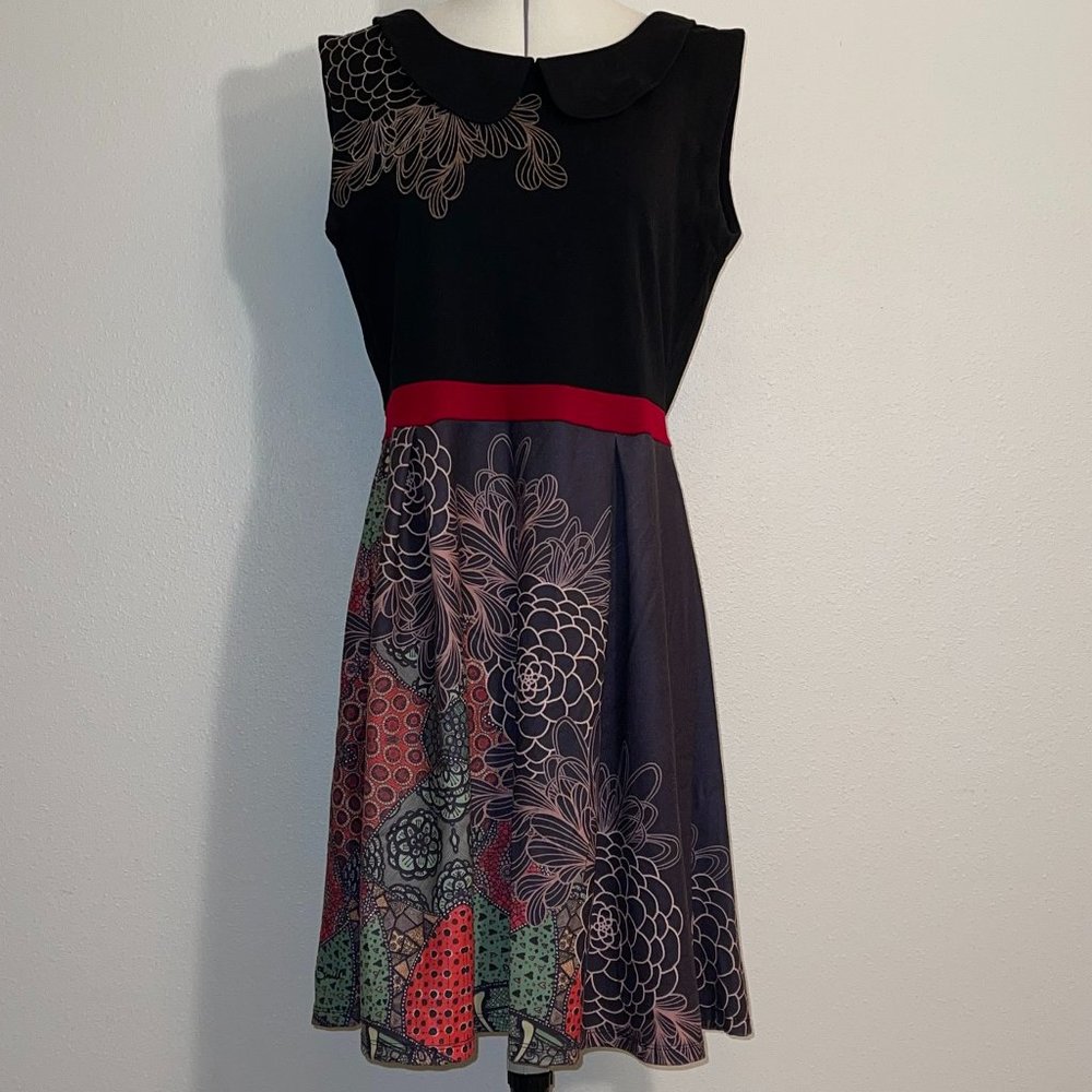 MODCLOTH'S DREAMY EFFLORESCENCE DRESS L